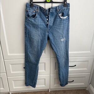 501 Levi's Blue Skinny Jeans for Women